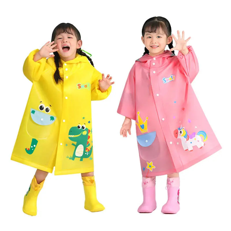 Raincoat Kids Waterproof 1 10 Years Boys Girls Rain Jackets Cartoon Ba Tier Tots Kids